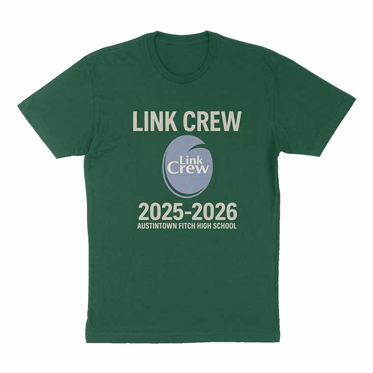 Green Link Crew t-shirt design